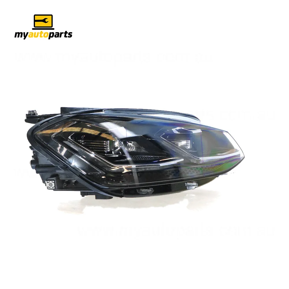 LED Head Lamp Drivers Side Genuine Suits Volkswagen Golf R MK 7 2017 On