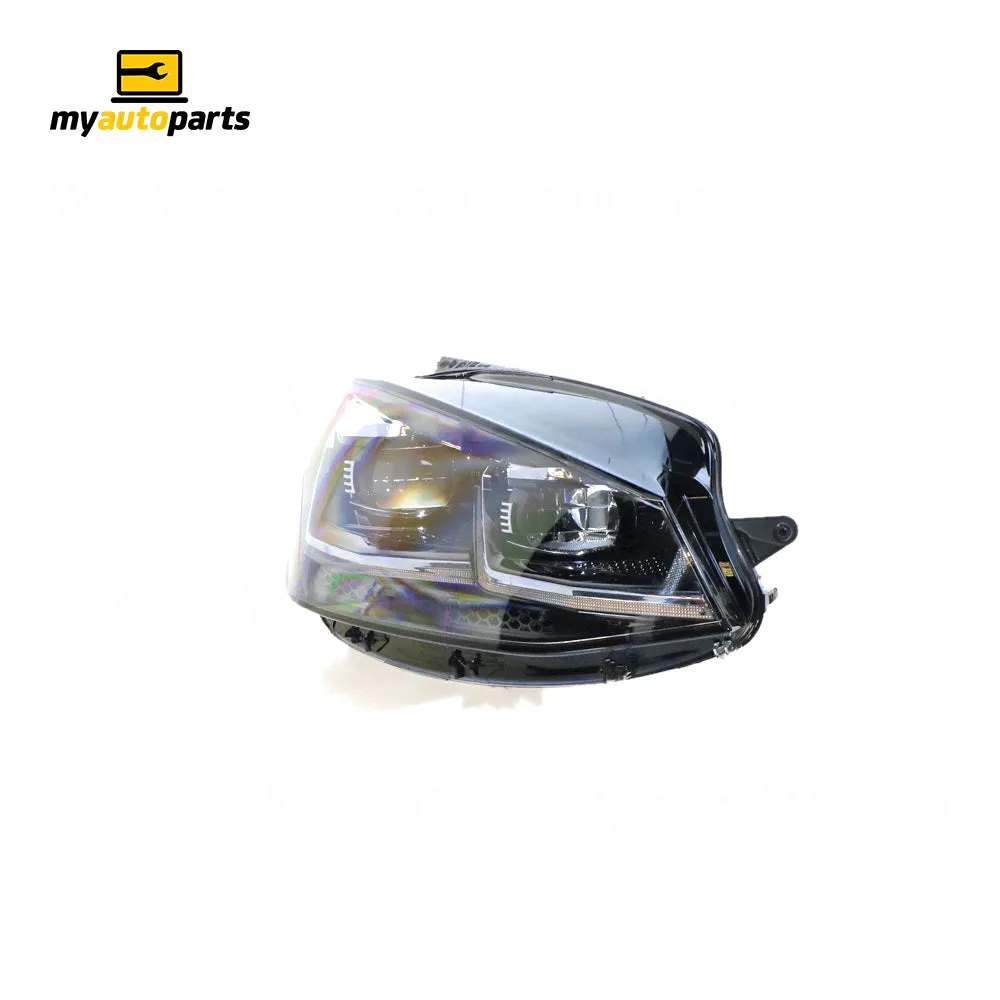 LED Head Lamp Drivers Side Genuine Suits Volkswagen Golf R MK 7 2017 On