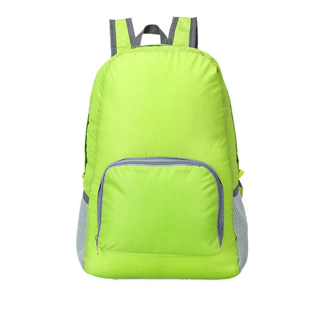 Lightweight Foldable Waterproof Nylon Women Men Skin Pack Backpack 20L Travel Outdoor Sports Camping Hiking Bag Rucksack