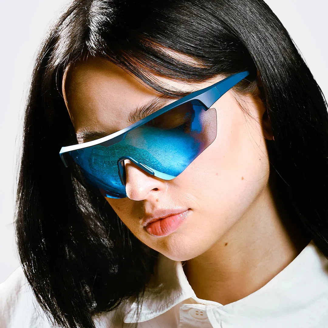 Lila Sunglasses Navy Blue