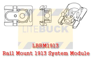 Litebuck Rail Mount 1913 LED Module