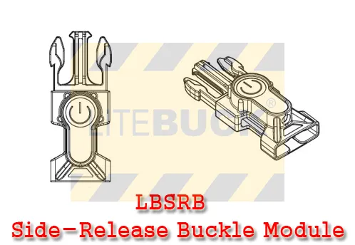Litebuck Side Release Tactical LED Buckle Module