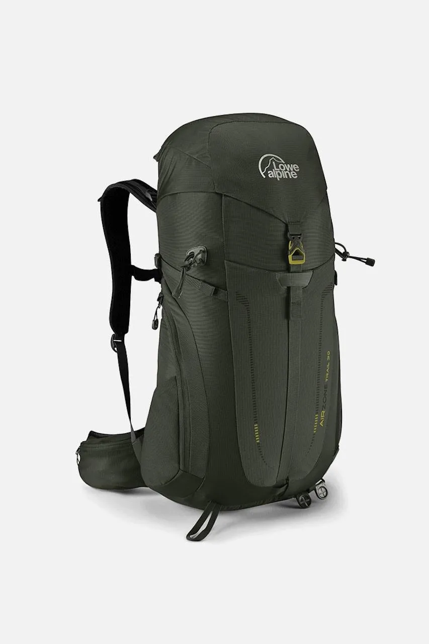 Lowe Alpine AirZone Trail 30L Hiking Backpack - Dark Olive