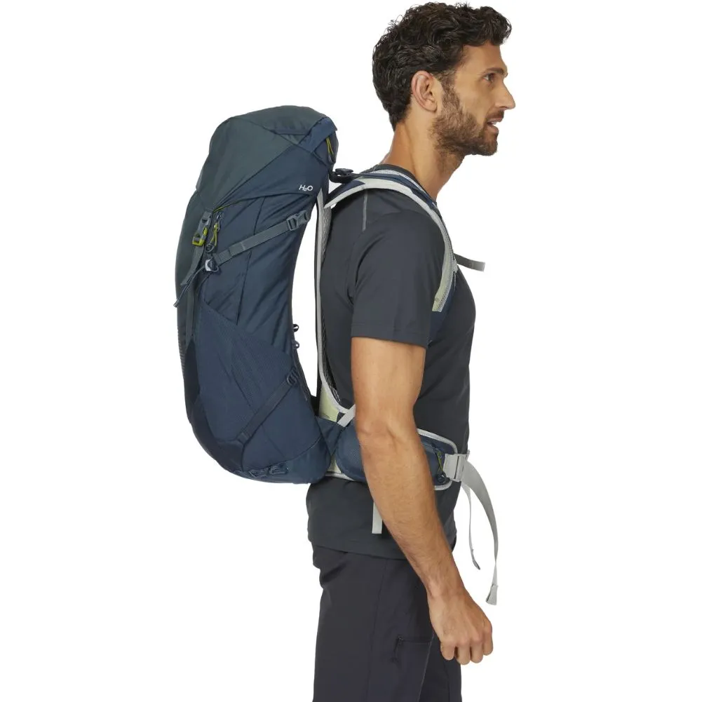 Lowe Alpine AirZone Trail 35L Hiking Pack (Tempest Blue/Orion Blue)