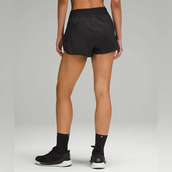 Lululemon Track That High-Rise Lined Short 3&quot; Size 16