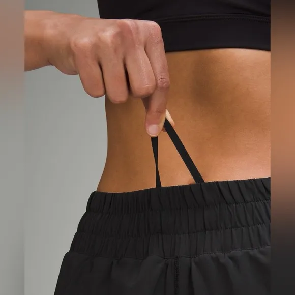 Lululemon Track That High-Rise Lined Short 3&quot; Size 16