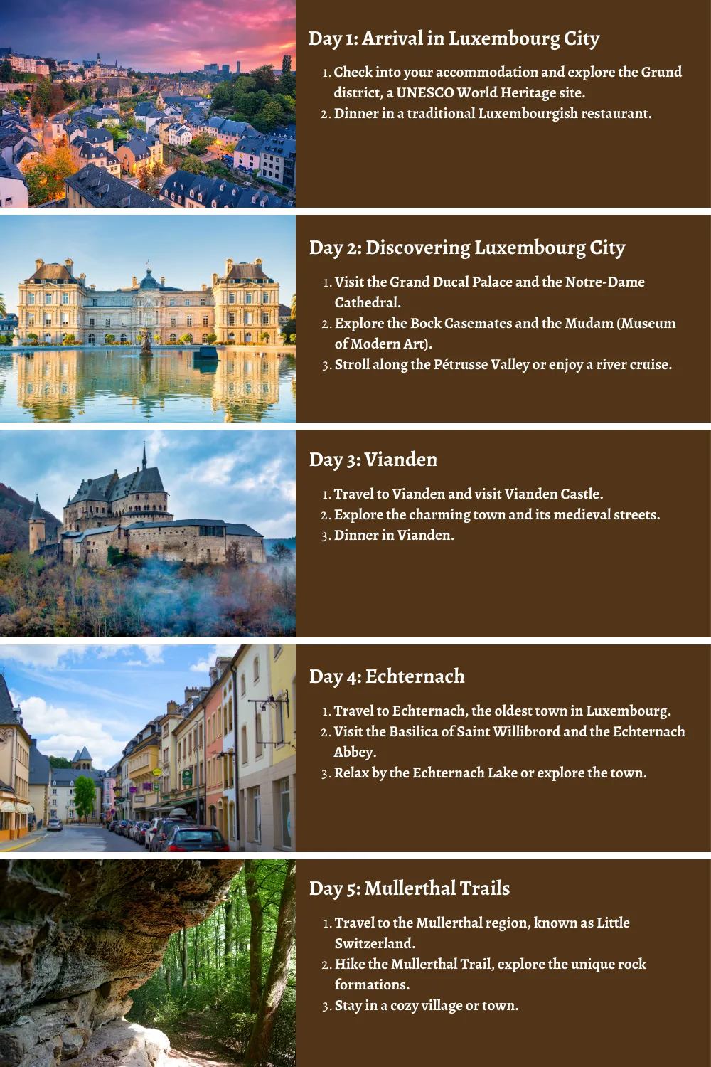 Luxembourg - Glistening Valleys to Medieval Alleys: A Comprehensive 7-Day Guide