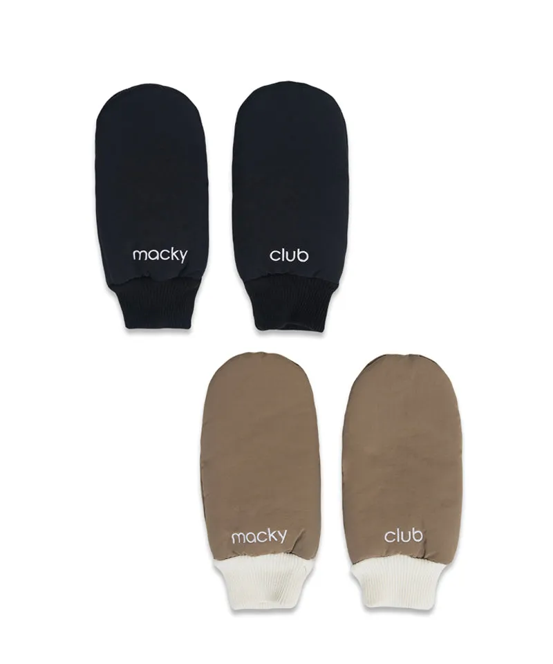 MACKY Golf: Logo Padded Glove - Khaki