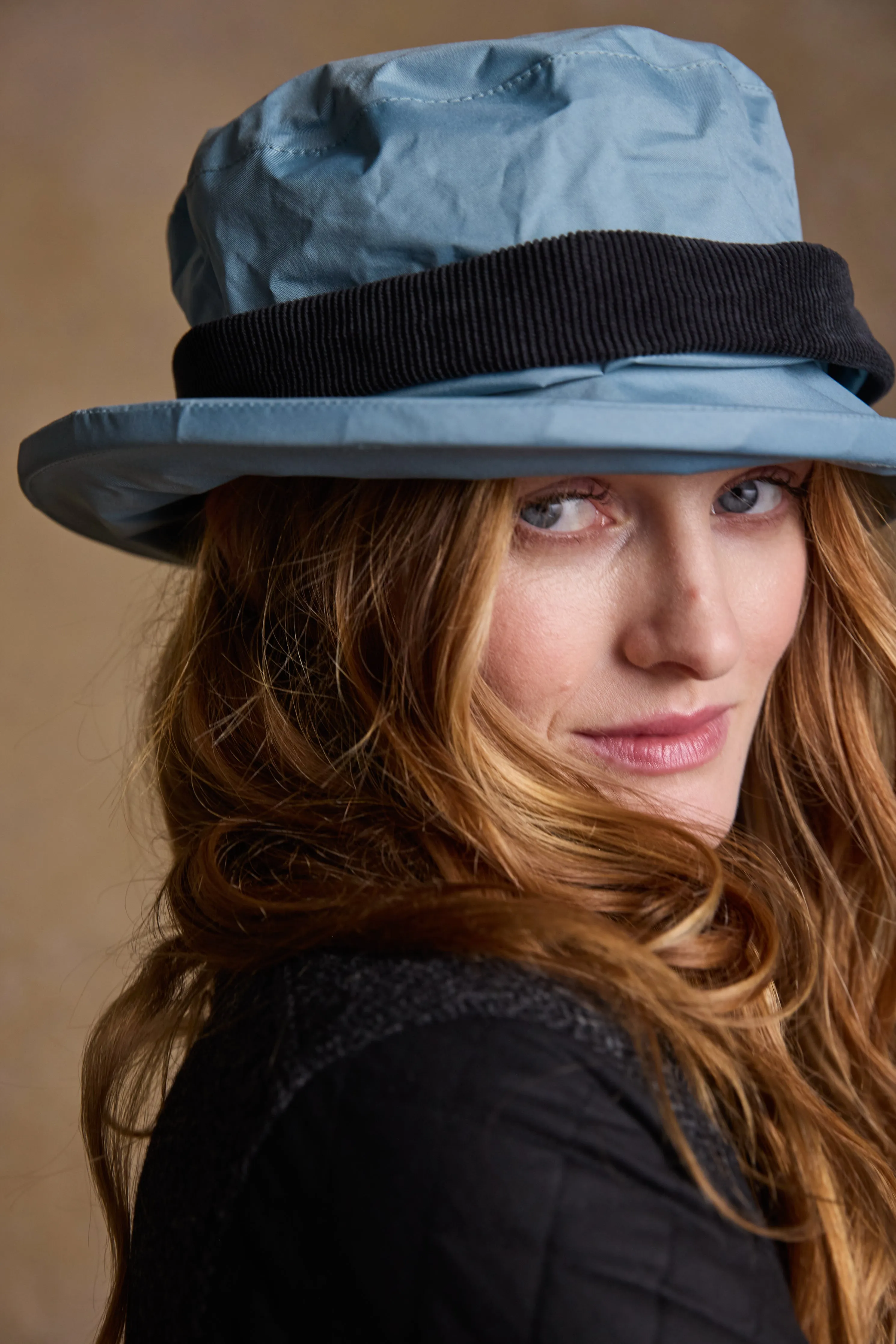 Malvern Waterproof Hat - Smoke Blue