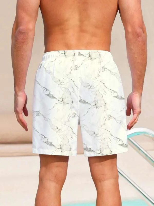 Marble | Swim Trunks