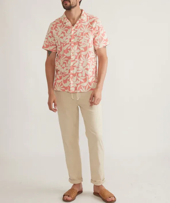 Marine Layer Saturday Stretch Beach Pant in Fog