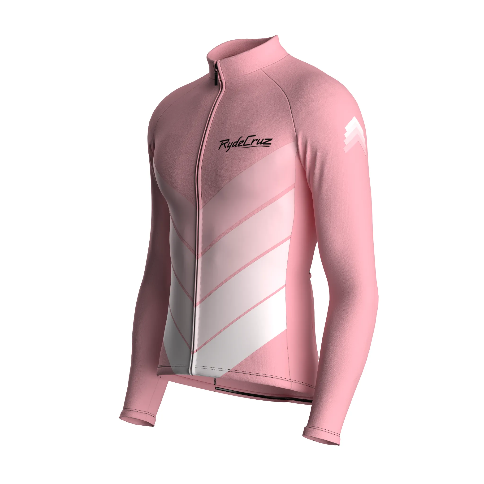 Mecha Shell | Blush Pink Male Long Sleeves Jersey