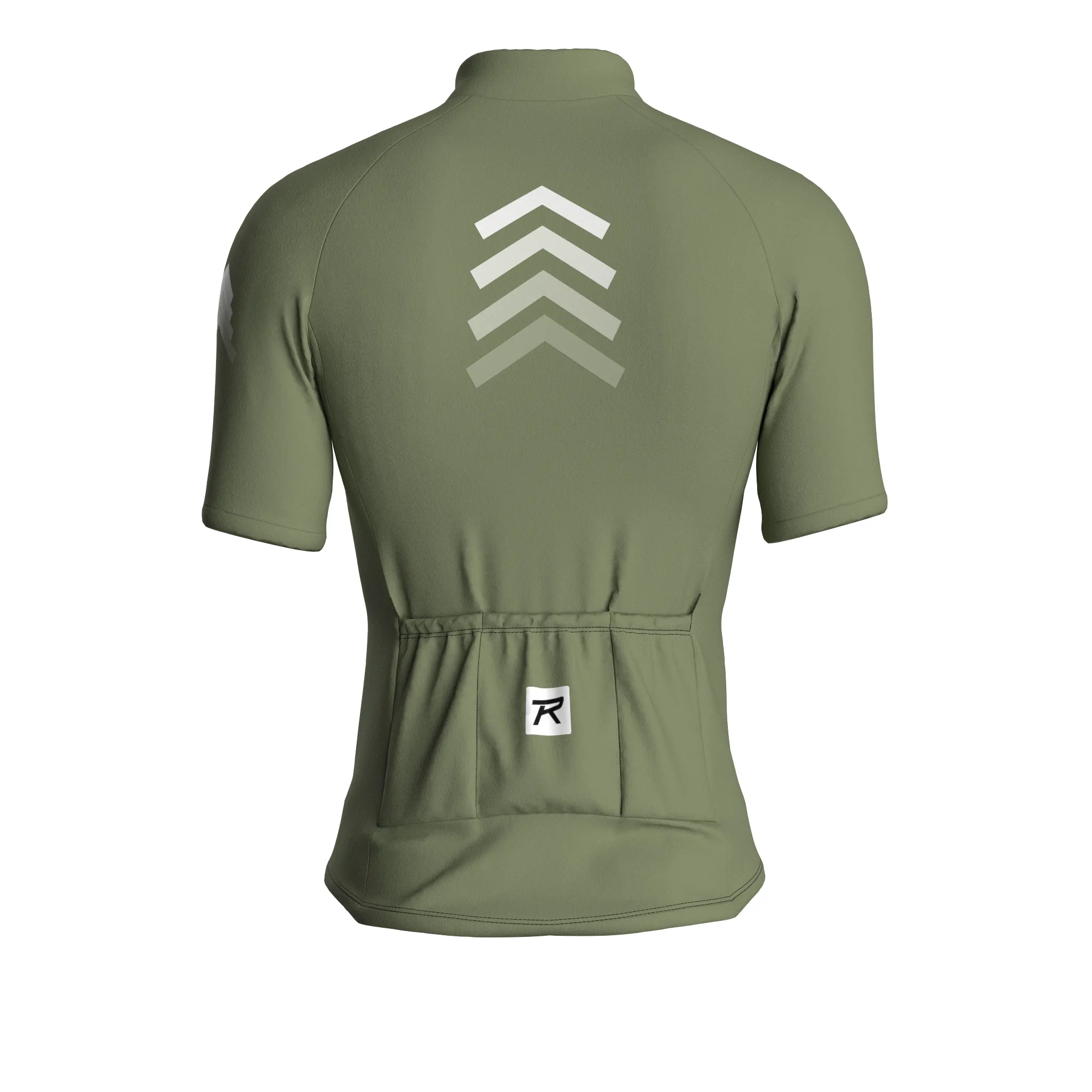 Mecha Shell | Dark Khaki Male Short Sleeves Jersey