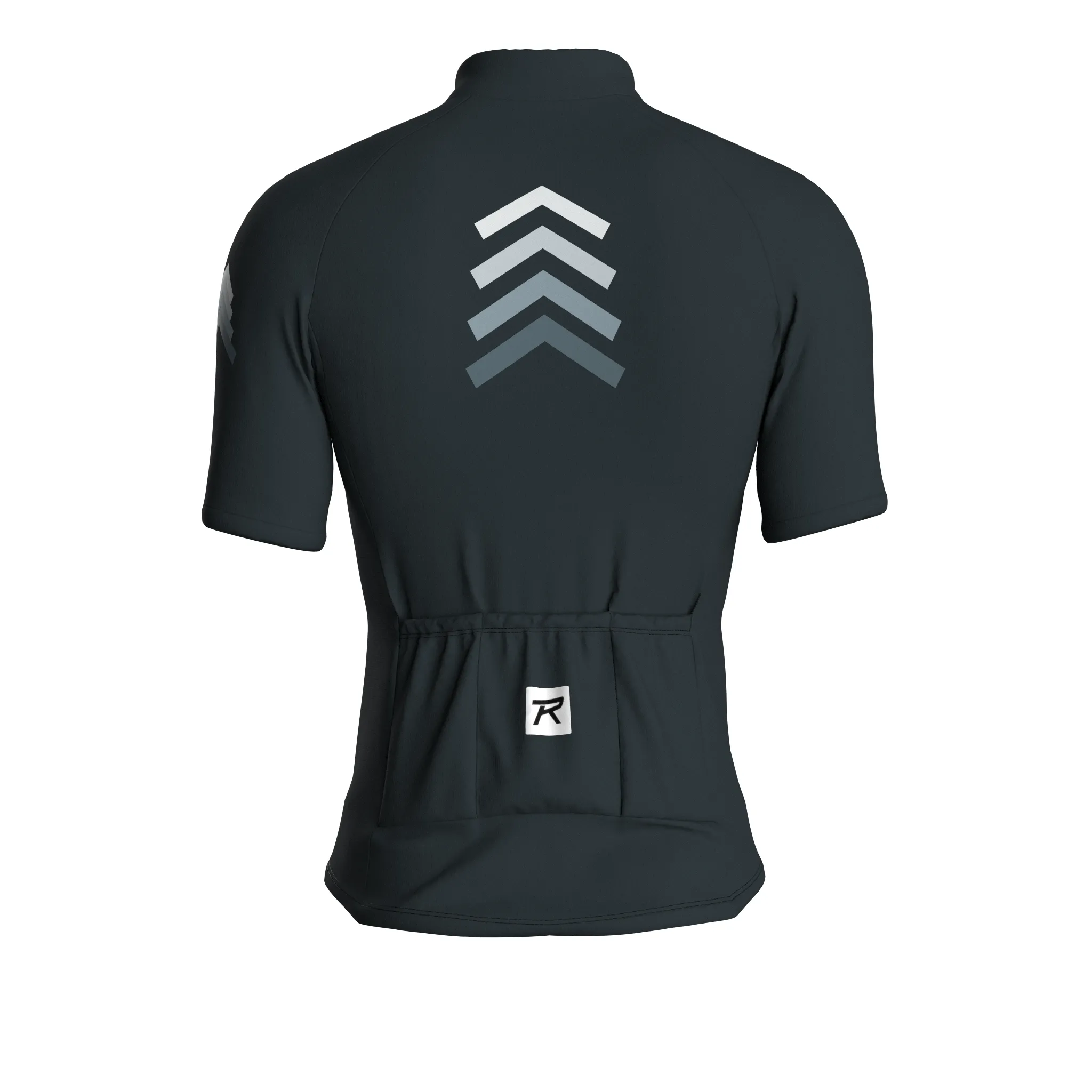 Mecha Shell | Gunmetal Gray Male Short Sleeves Jersey