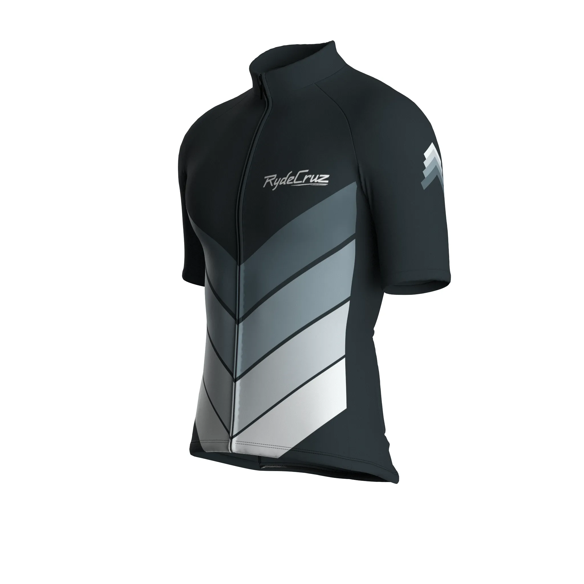 Mecha Shell | Gunmetal Gray Male Short Sleeves Jersey
