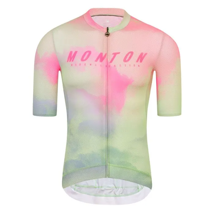 MENS CYCLING JERSEY URBAN  MORNINGGLOW
