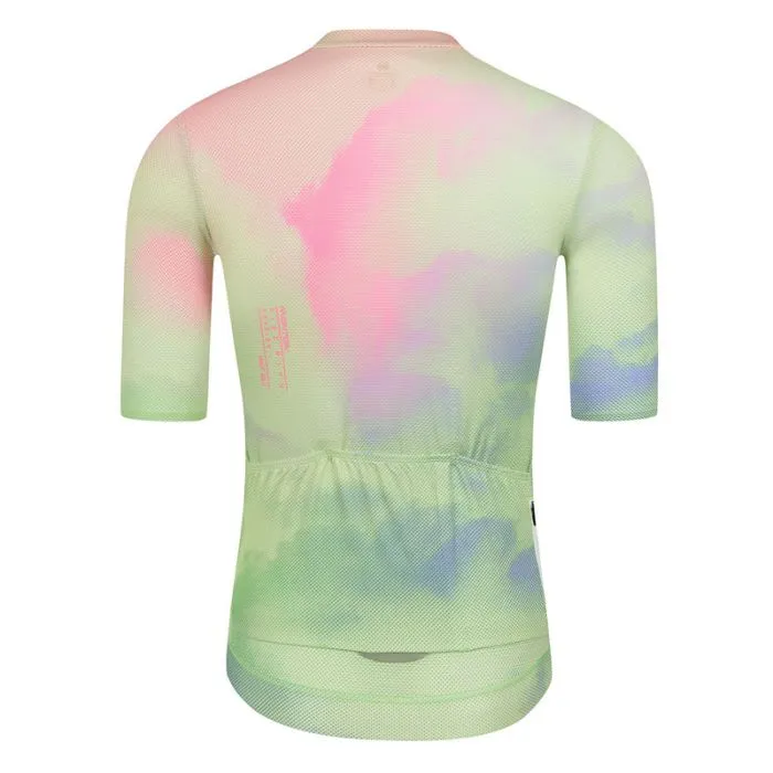 MENS CYCLING JERSEY URBAN  MORNINGGLOW