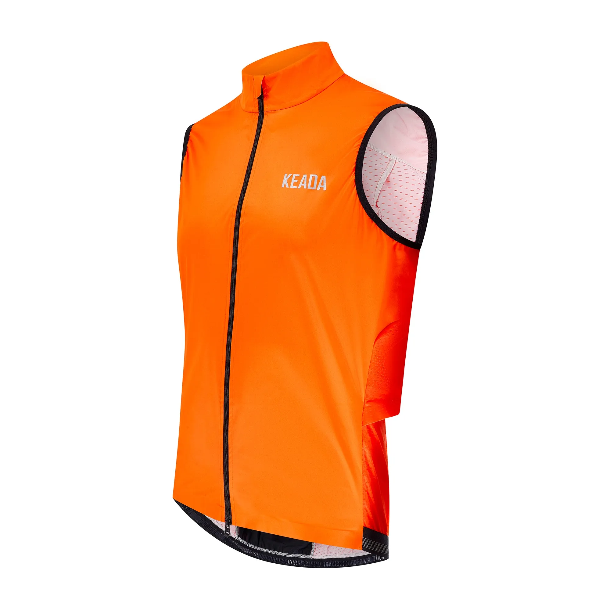 Men's Essential Cycling Gilet - Orange
