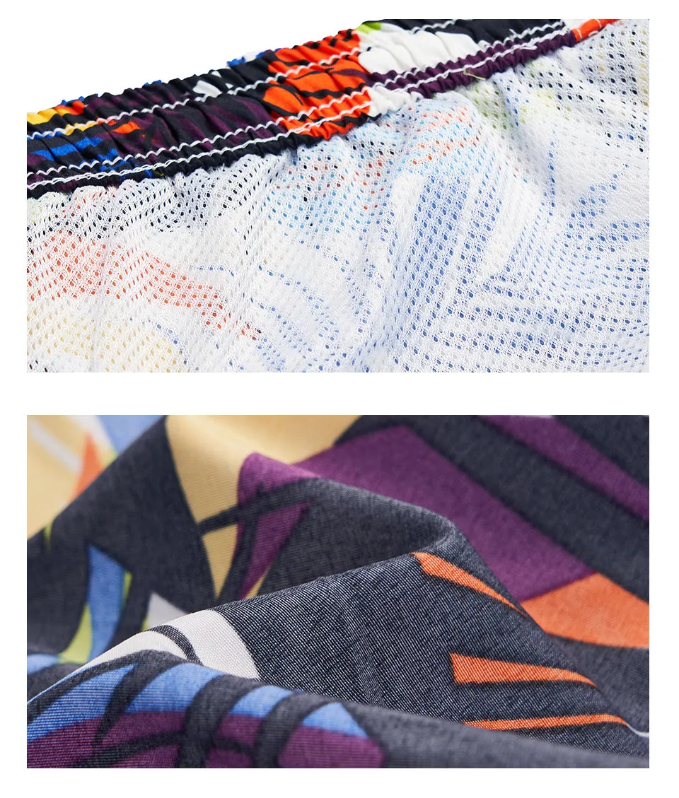 Men's Hawaiian Beach Shirts and Shorts Suit