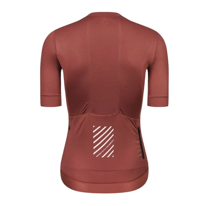 MENS SHORT SLEEVE CYCLING JERSEY URBAN TRAVELER MAX RED