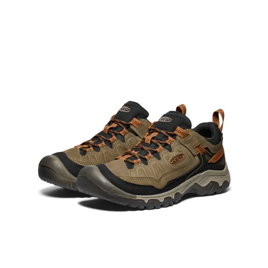 Men's Targhee IV Waterproof Hiking Shoe - Sea Turtle/Roasted Pecan - 1030691