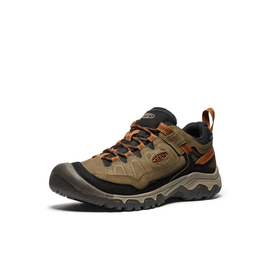 Men's Targhee IV Waterproof Hiking Shoe - Sea Turtle/Roasted Pecan - 1030691