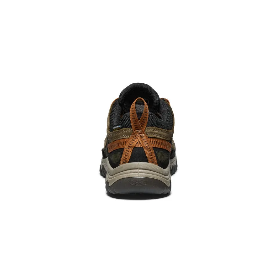 Men's Targhee IV Waterproof Hiking Shoe - Sea Turtle/Roasted Pecan - 1030691