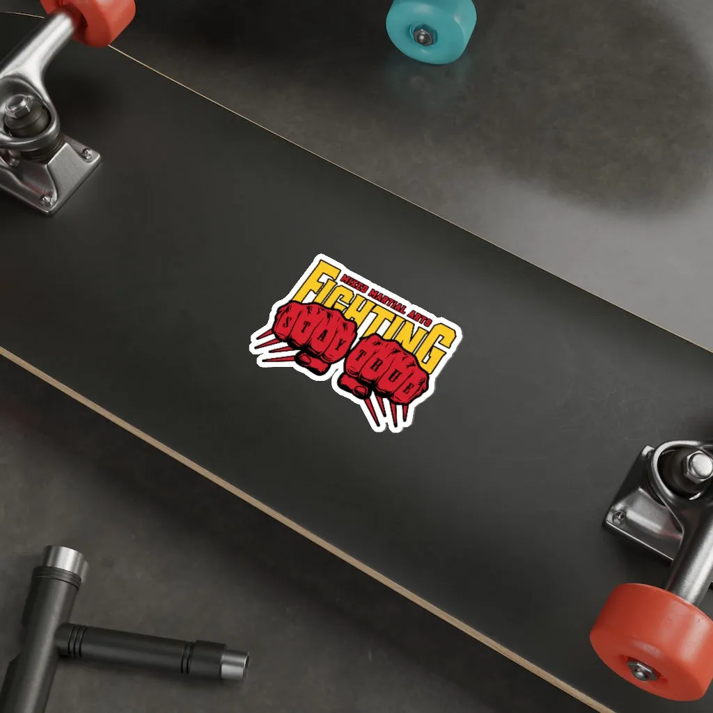 MMA Fighting Stay True - Kiss Cut Stickers