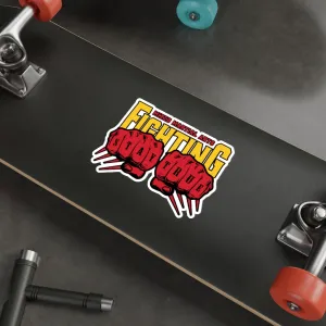 MMA Fighting Stay True - Kiss Cut Stickers