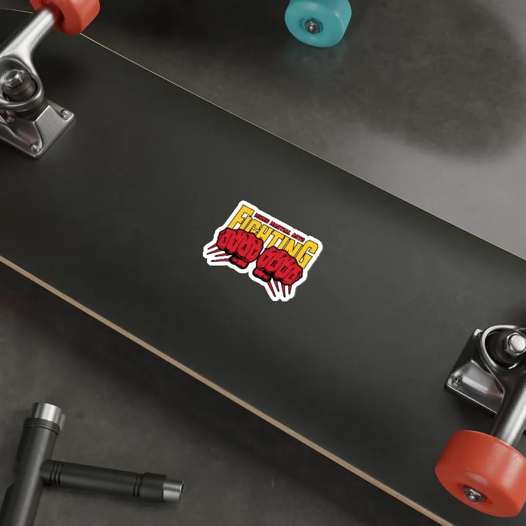 MMA Fighting Stay True - Kiss Cut Stickers