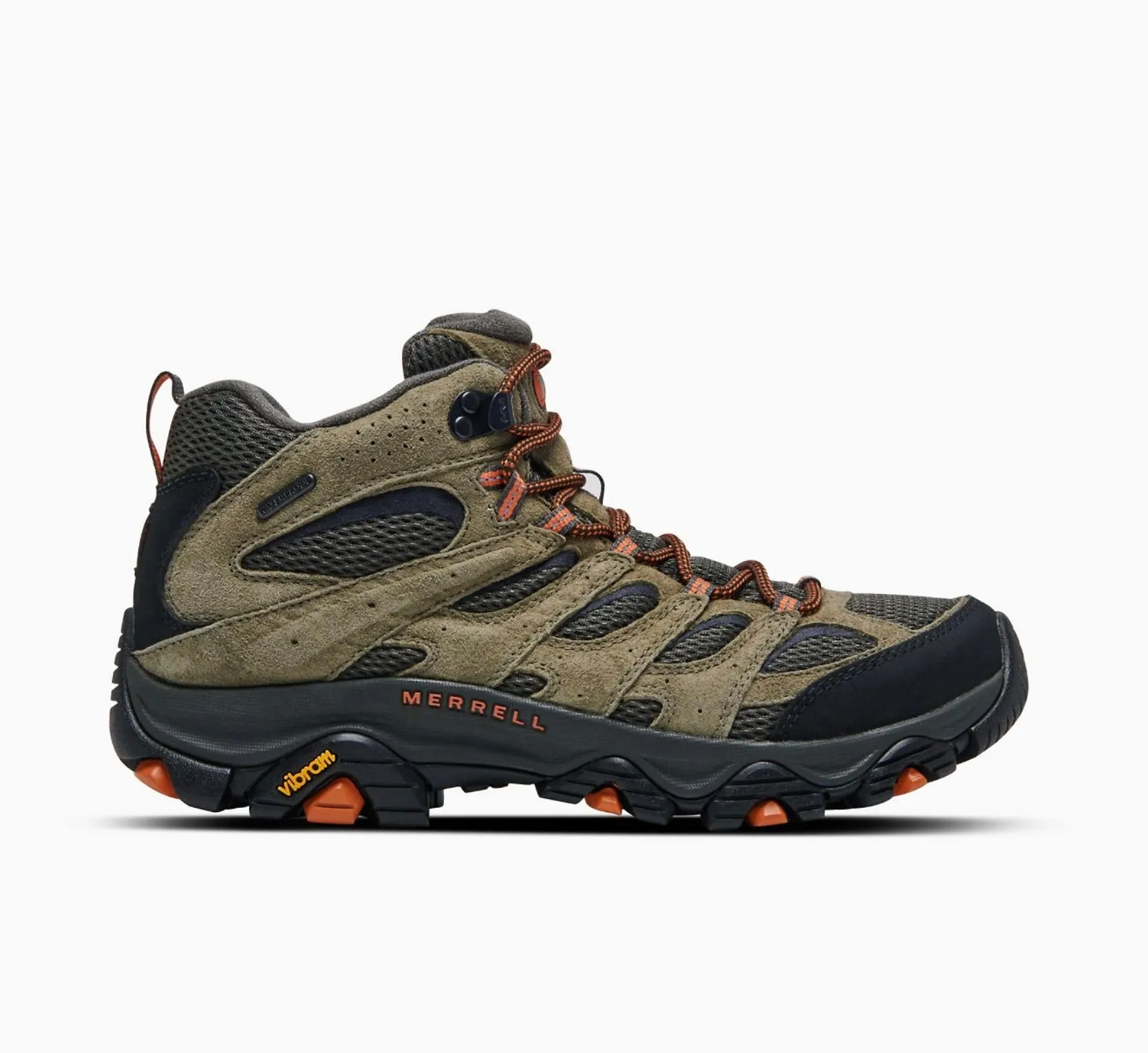 Moab 3 Mid WP -Olive