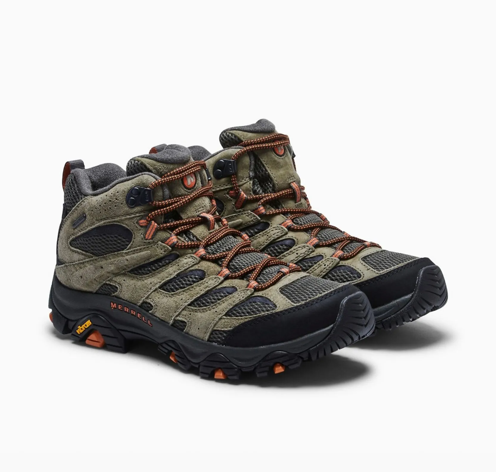 Moab 3 Mid WP -Olive