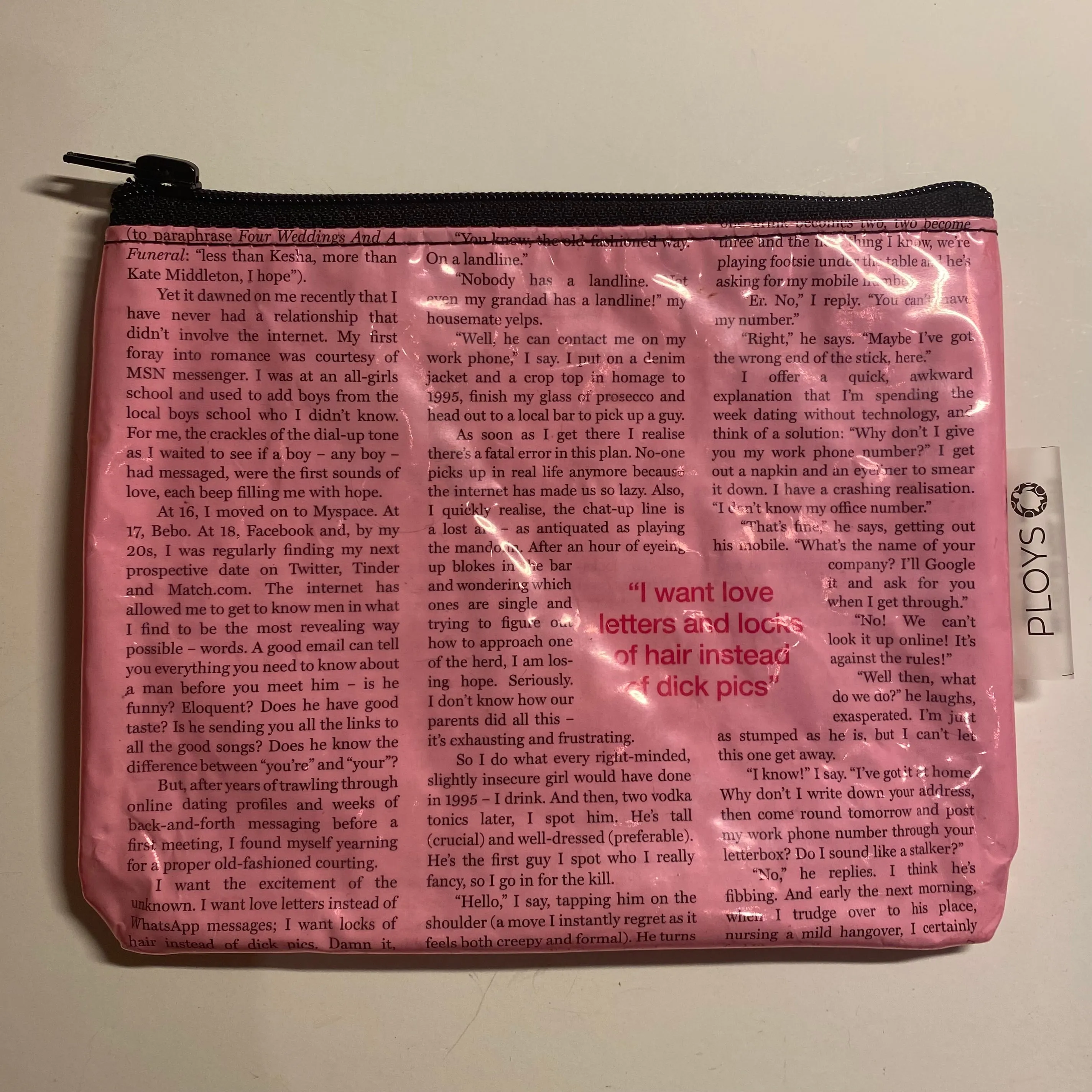 Mood Purse, Zippered Pouch, Square Purse - ex inflatables