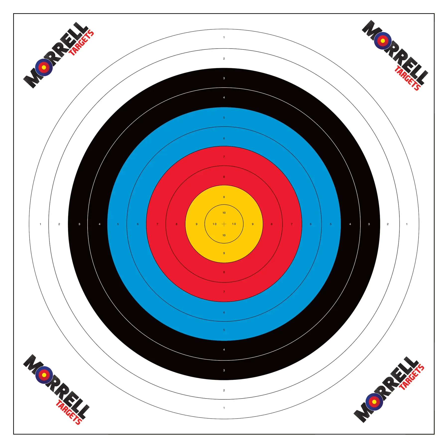 Morrell 80cm Target Face - Paper