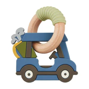 Mud Pie Golf Cart Silicone Teether