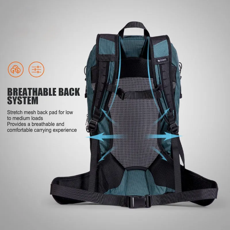 Multifunctional waterproof breathable backpack outdoor sports bags for men hiking camping