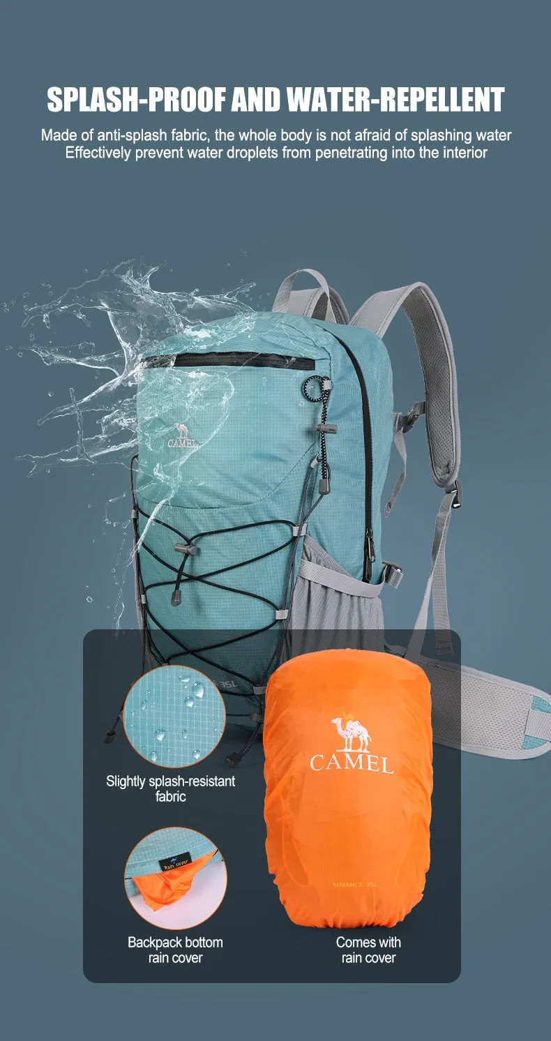 Multifunctional waterproof breathable backpack outdoor sports bags for men hiking camping