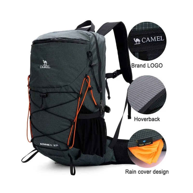 Multifunctional waterproof breathable backpack outdoor sports bags for men hiking camping
