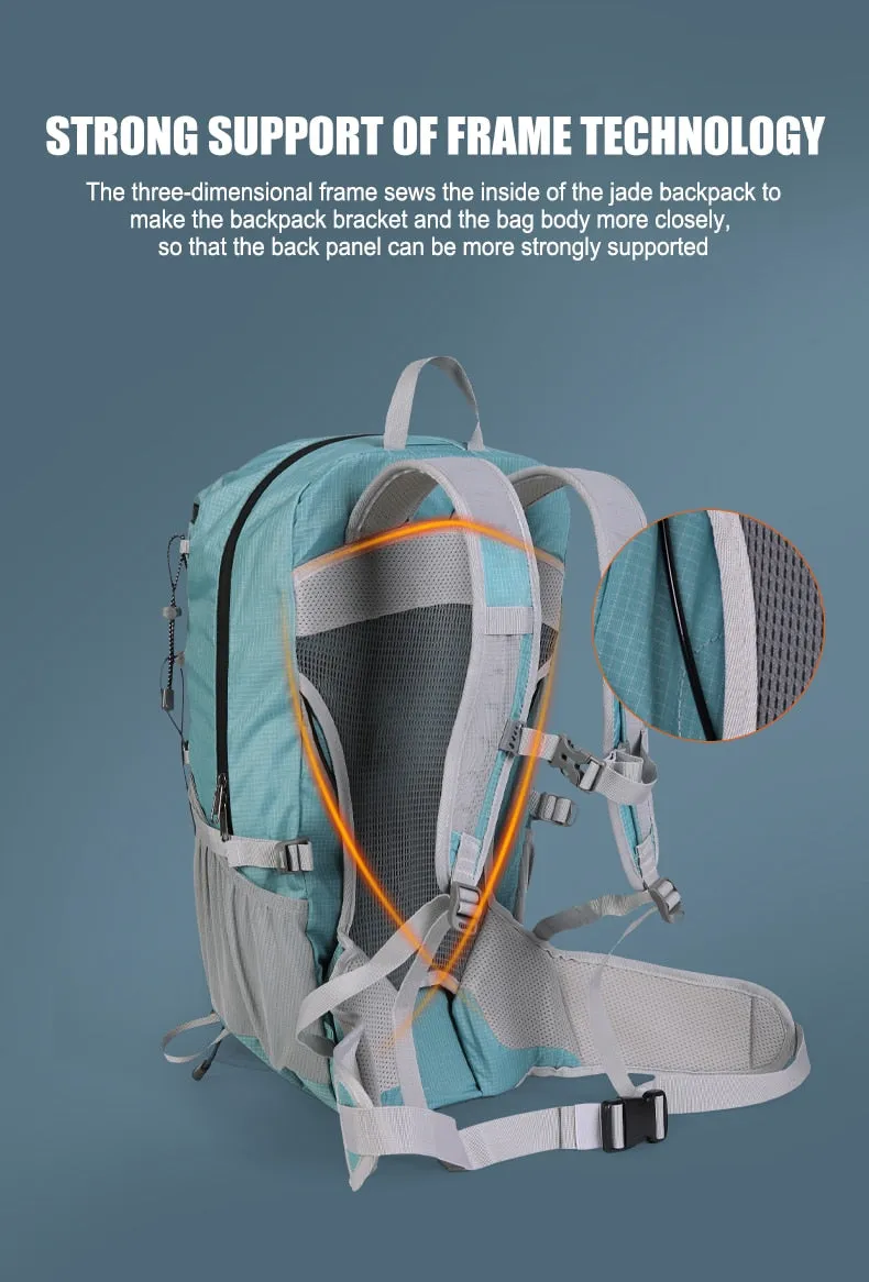 Multifunctional waterproof breathable backpack outdoor sports bags for men hiking camping