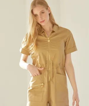 MYCL Golden Zip-up JPS - Beige