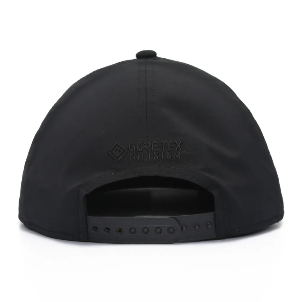 New Era Golf Logo Black Golfer Gore-tex Snapback Cap