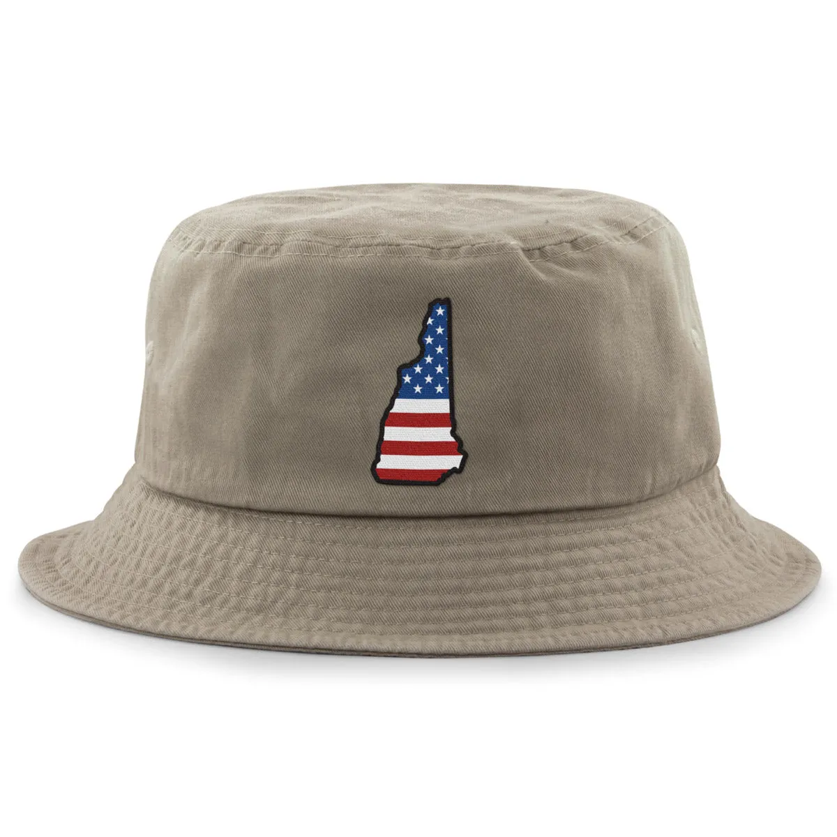 New Hampshire USA Patch Bucket Hat