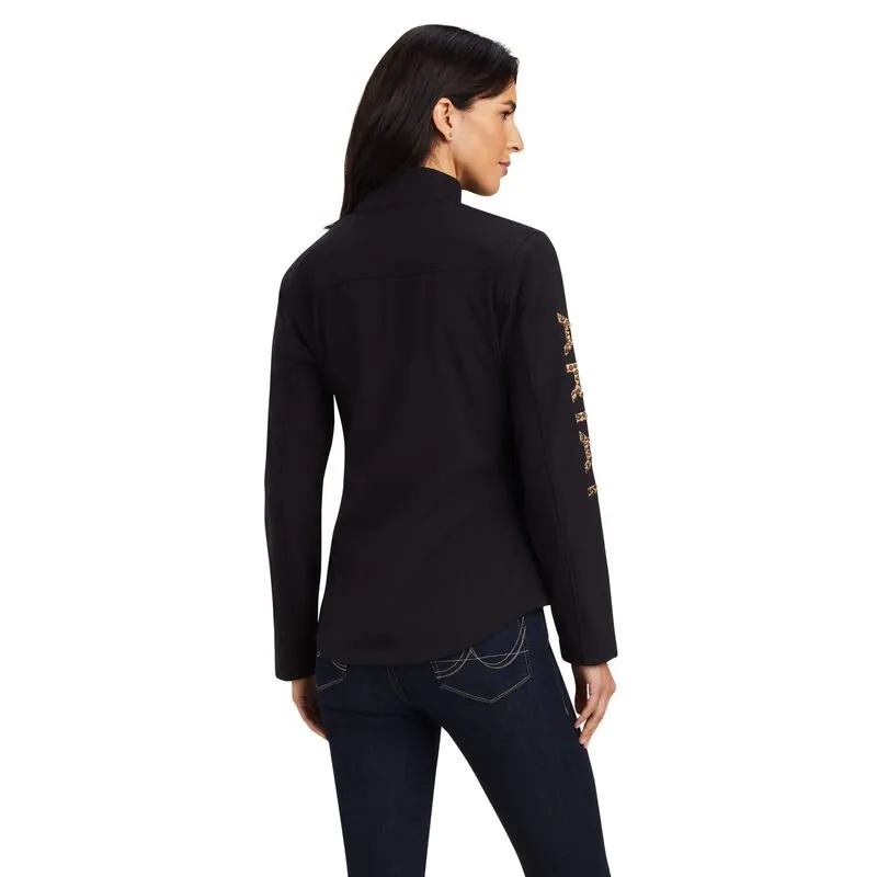 New Team Softshell Jacket / BLACK-LEOPARD
