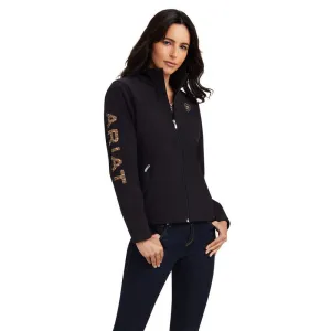 New Team Softshell Jacket / BLACK-LEOPARD