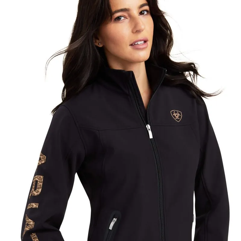 New Team Softshell Jacket / BLACK-LEOPARD