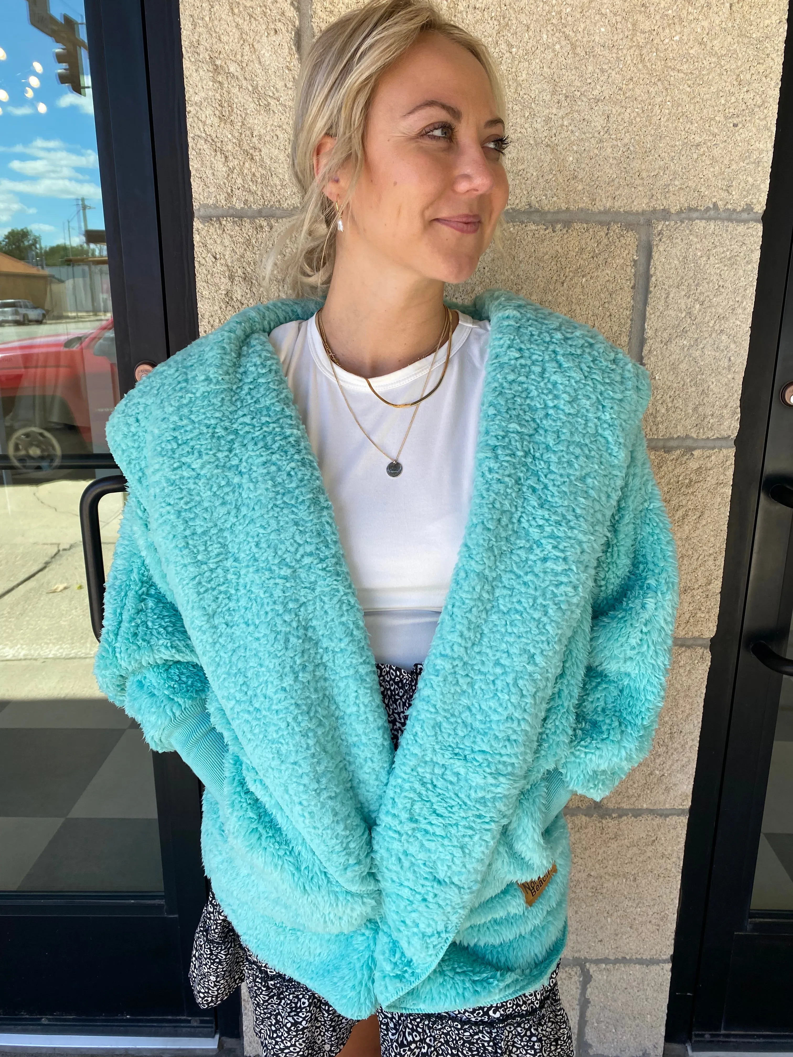 Nordic Beach Teal Time