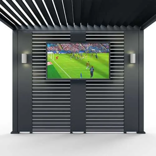 Nova Titan Aluminium Pergola - 5.3x 3m Pergola - Grey