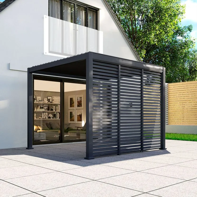 Nova Titan Aluminium Pergola - 5.3x 3m Pergola - Grey