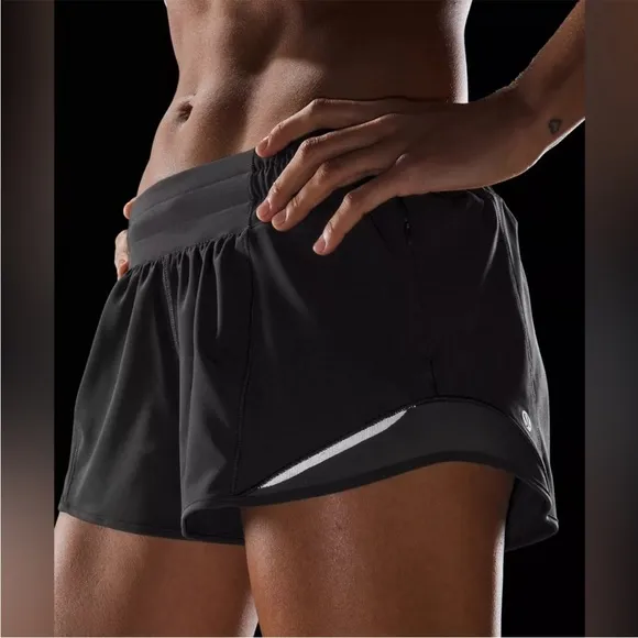 NWT Lululemon Hotty Hot Low-Rise Lined Short 2.5&quot; Size 6