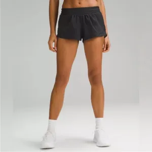 NWT Lululemon Hotty Hot Low-Rise Lined Short 2.5&quot; Size 6